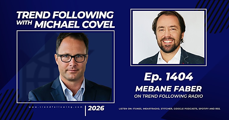 Ep. 1404: Mebane Faber Interview with Michael Covel on Trend Following
Radio
