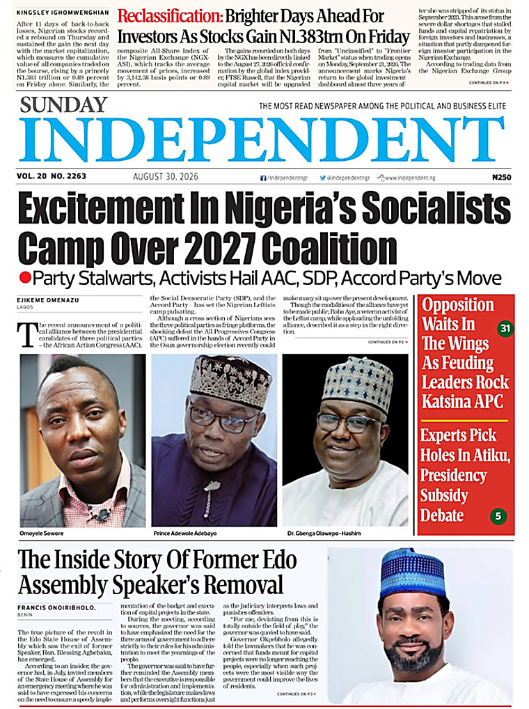 FG Opens N50mn Venture Capital Grant For Students Across Tertiary
Institutions - Independent Newspaper Nigeria