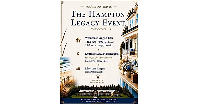 Momentum Media Fund and Lunar Records Fund to Provide Investor
Relations Coverage and Support for The Hampton Global Passion Projects
"Legacy Series"