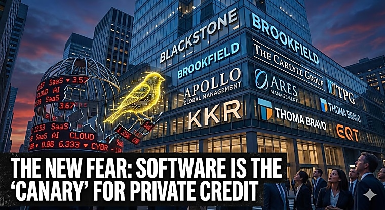 AI Shock Hits Alts: Blackstone, Apollo, KKR, Ares and Blue Owl Defend
Private Credit: