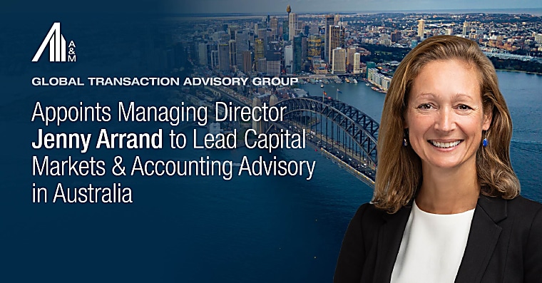 Alvarez & Marsal’s Global Transaction Advisory Group Appoints
Capital Markets Accounting Advisory Leader for Australia - Alvarez &
Marsal