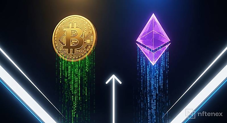 Bitcoin and Ether ETFs See $443.36 Million Inflows - Intellectia AI