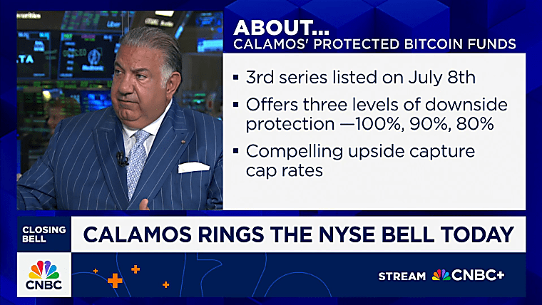 Calamos Investments CEO on its protected bitcoin fund offerings - CNBC