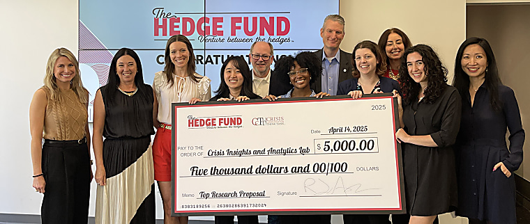 Crisis Communication Hedge Fund motivates graduate student research -
Grady College of Journalism and Mass Communication