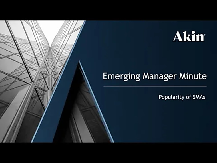 Emerging Manager Minute (Video) - Fund Management/ REITs - United
States - Mondaq
