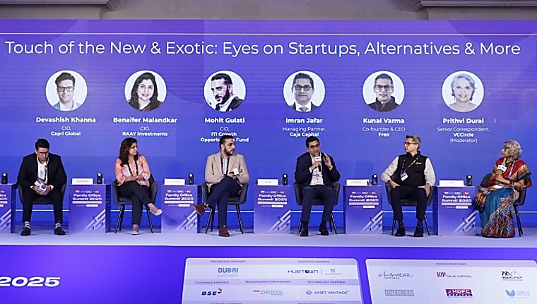 Family offices lifting alts allocation, wary of exotic assets:
Panelists at VCCircle summit - vccircle.com