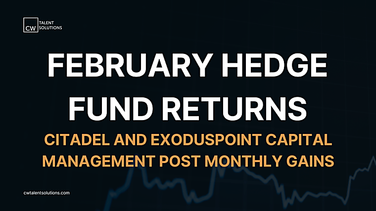 February hedge fund returns: Citadel, ExodusPoint churn out gains for
the month - linkedin.com
