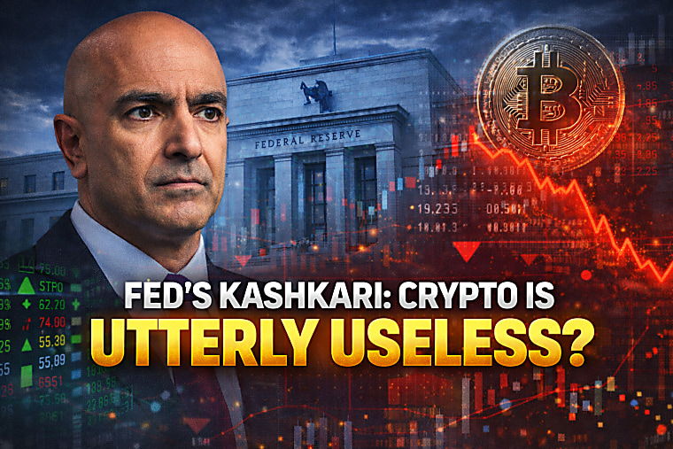 Fed’s Kashkari Calls Crypto “Utterly Useless”: Why His Broadside
Matters for Bitcoin, Stablecoins, and Wall Street