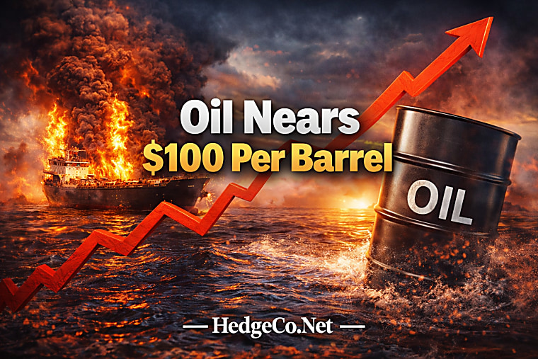 Geopolitical Energy Shock: Oil Nears $100: