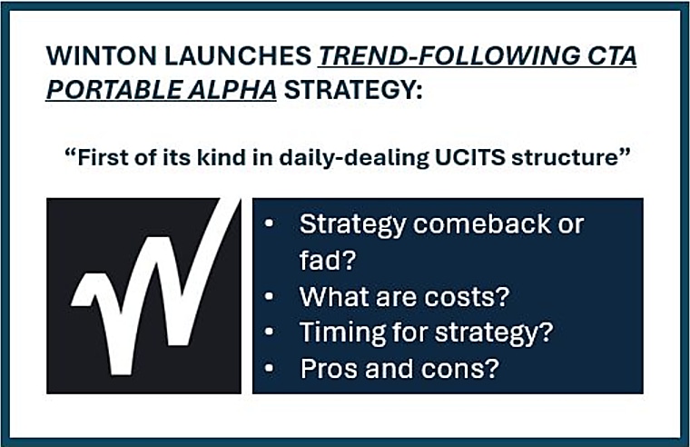 Hedge fund manager Winton Capital making headway with long-only
strategy - Pensions & Investments