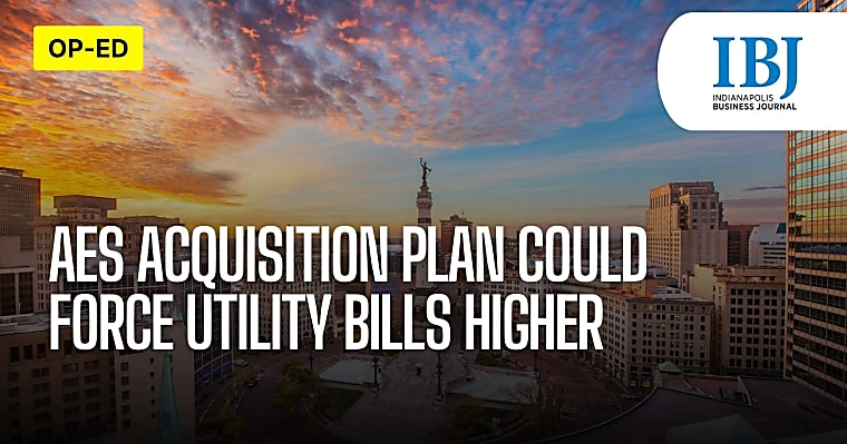 IBJ op-ed: AES acquisition plan could force utility bills higher -
Private Equity Stakeholder Project PESP