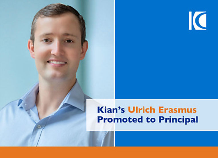Kian Promotes Ulrich Erasmus to Principal
