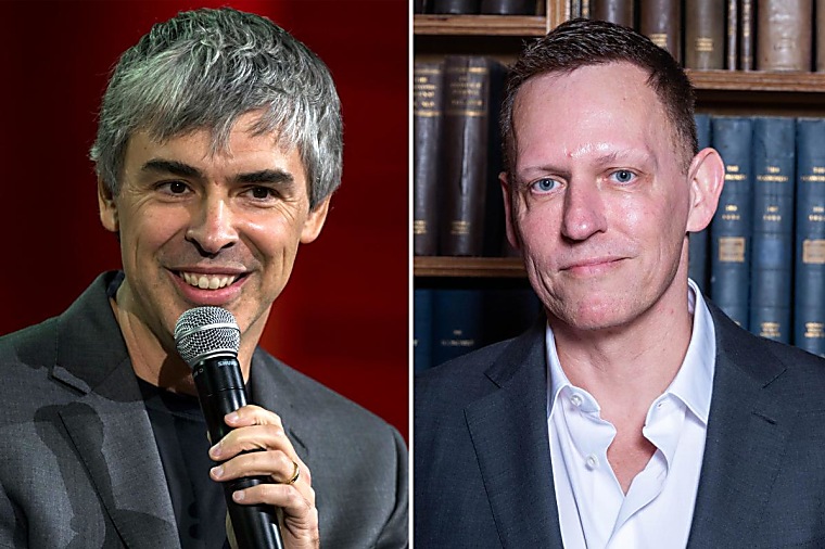 Larry Page, Peter Thiel threaten to leave California over billionaire
tax - New York Post