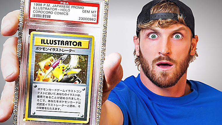 Logan Paul's Pokémon card investment pays off; he just sold it for
millions in profit - Business Insider