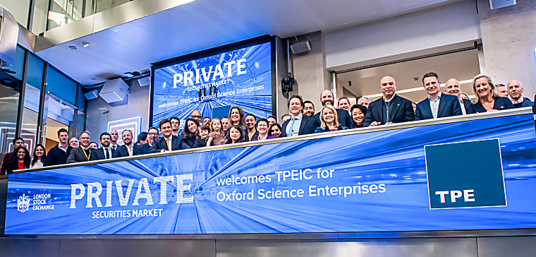 London Stock Exchange welcomes TPE the first user of the Private
Securities Market - London Stock Exchange