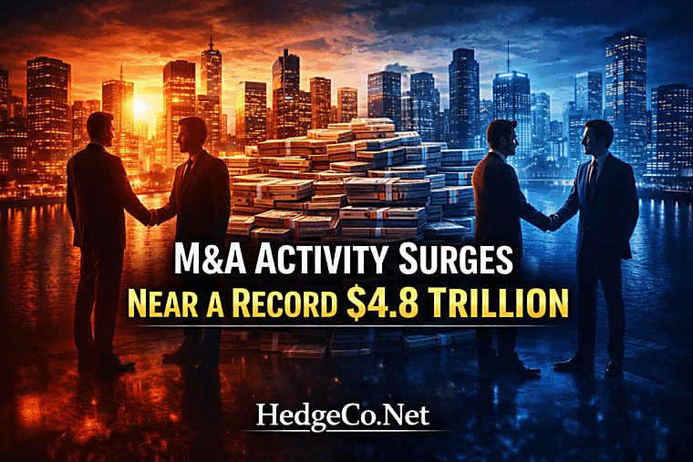 M&A Activity Surges Near a Record $4.8 Trillion: Why the Deal Machine
Is Roaring Back to Life