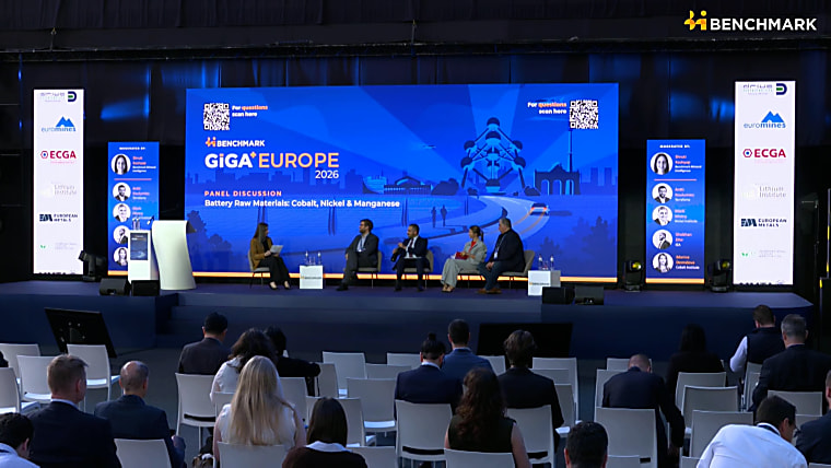Panel Discussion: Battery Raw Materials: Cobalt, Nickel & Manganese -
Benchmark Mineral Intelligence