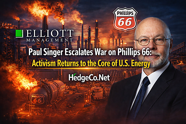 Paul Singer Escalates War on Phillips 66: Activism Returns to the Core
of U.S. Energy: