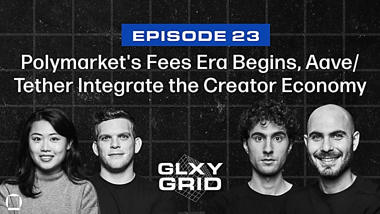 Polymarket's Fees Era Begins, Aave/Tether Integrate the Creator
Economy