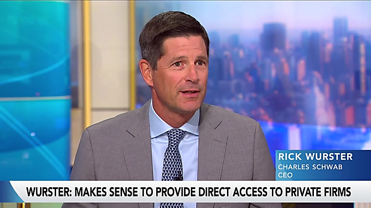 Schwab Wants to Add More Private-Firm Investments, CEO Says -
AdvisorHub