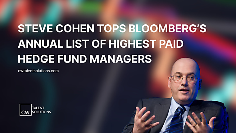 Steve Cohen tops Bloomberg’s annual list of highest paid hedge fund
managers. - linkedin.com