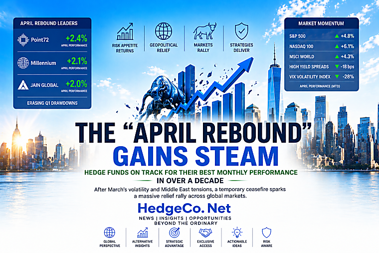 The “April Rebound” Gains Steam: Hedge Funds Set Strongest
Comeback in Over a Decade: