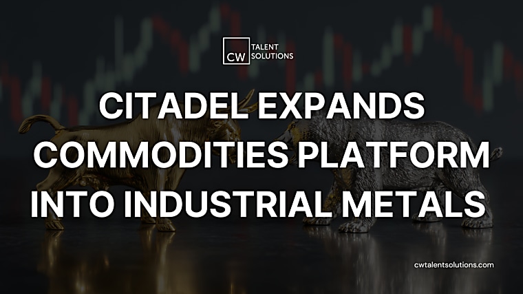 The global metals rally is in full swing! Citadel, the hedge fund
giant, has entered the industrial metals market, embracing the surge
in metals trading. - Moomoo