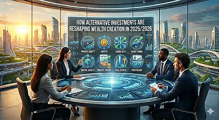 The Great Convergence: How Alternative Investments Are Reshaping
Wealth Creation in 2025/2026 - HedgeCo.Net