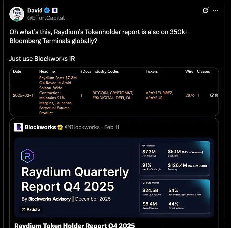 The Real Reason Tokens Don't Sell: 90% of Crypto Projects Overlook
Investor Relations - BlockBeats