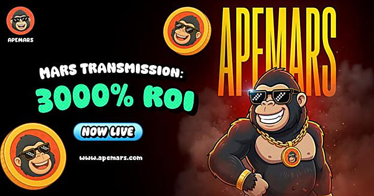 Top Crypto Presale: APEMARS Stage 14 Hits $0.00017238 as Ethereum,
Solana, Chainlink Consolidate - openPR.com