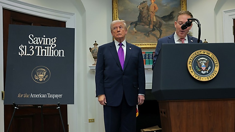 Trump government lawsuits pay himself billions