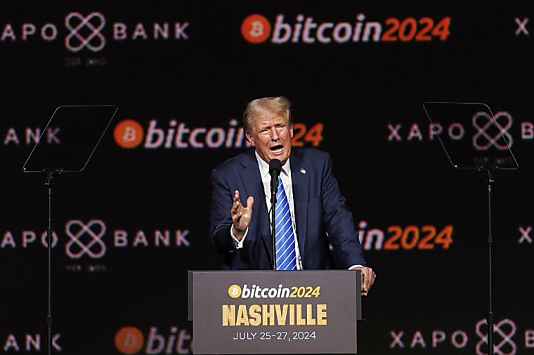 Trump wants to let you bet your 401(k) on crypto - MS NOW