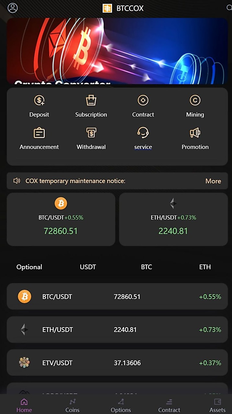 wap.Coxdoge.com Launches New Bitcoin Trading Platform, Emphasizing
Legality, Compliance, and Fund Security - FinancialContent