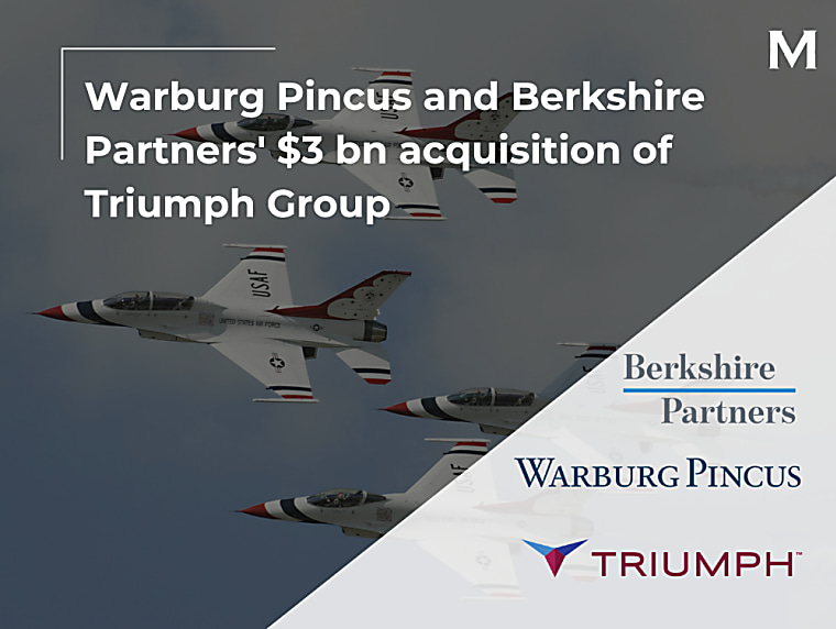 Warburg Pincus and Berkshire Partners Complete Acquisition of TRIUMPH
- PR Newswire