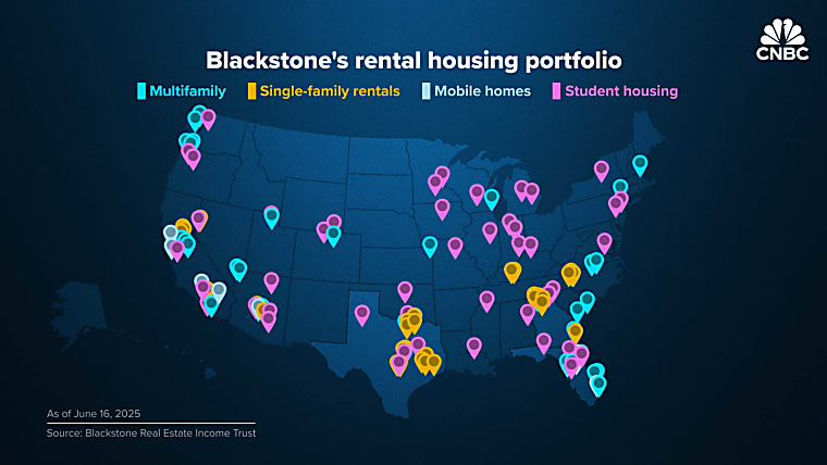 Why Blackstone is buying rental homes in the U.S. - CNBC