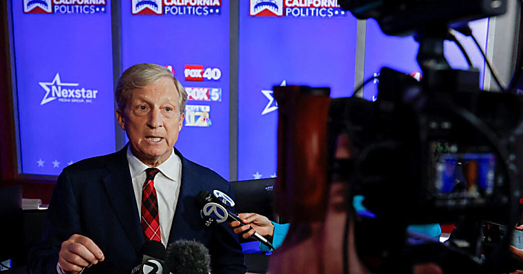 Steyer, a Climate Activist, Retains Ties to a Hedge Fund That Backs
Coal