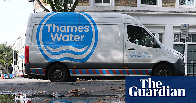 Thames Water nationalisation moves closer as government ‘objects to
rescue deal’