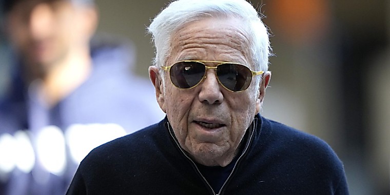 Ed Sheeran asked Patriots owner Robert Kraft for $2 million aid
donation after Macklemore was dropped from his tour for pro-Palestine
comments