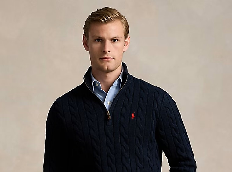 Finance Bros Rejoice: Polo Ralph Lauren's Quarter-Zip Was Fashion's
Hottest Product of Q4