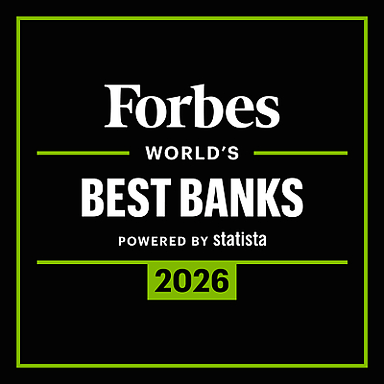 Innovation Included on Forbes List of the World's Best Banks 2026
Ranking