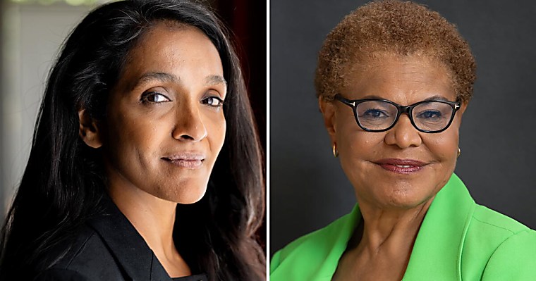Mayor Bass and Raman each raise about $2.5 million in campaign funds