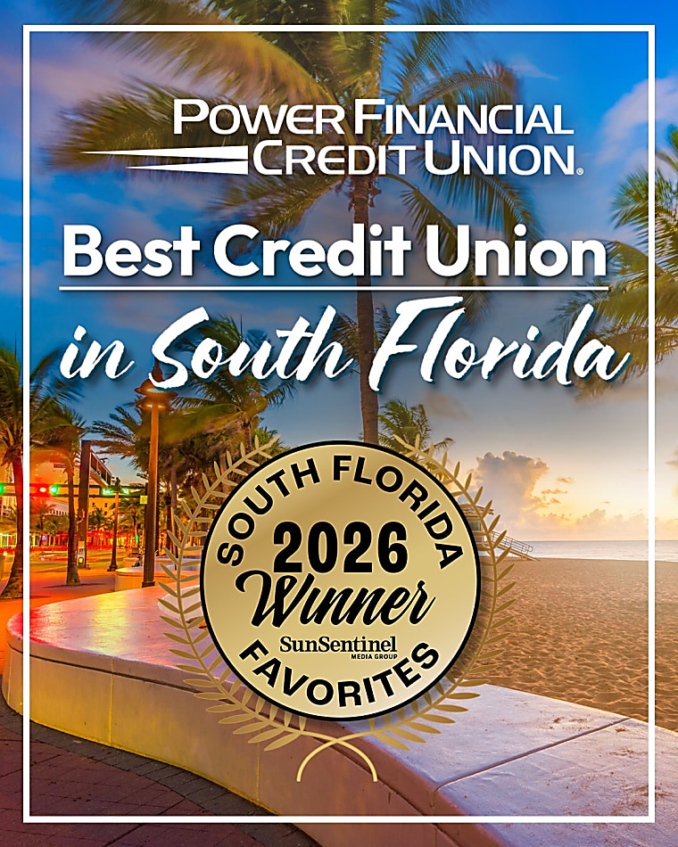 Power Financial Credit Union Voted Best Credit Union in South Florida