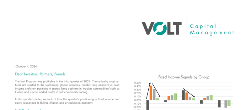 Volt Program Volt Macro Program — Managed Futures | Volt Capital Management AB ...