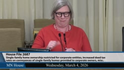 Bill aims to curb private equity purchases of single-family homes - Session Daily - Minnesota House of Representatives (.gov)