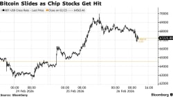 Bitcoin Resumes Slide After Quick Pullback in Risk Appetite - Bloomberg.com