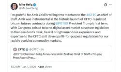 CFTC director who made Bitcoin futures possible returns as chief of staff - TradingView — Track All Markets