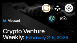 Crypto Venture Weekly: Feb. 23-27, 2026 - Messari