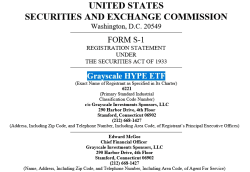 Grayscale Hype ETF Files S-1 Registration To SEC - SEC Filing - TradingView