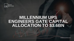 Millennium ups Engineers Gate capital allocation to $3.6bn