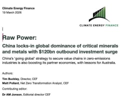 Raw Power: China Locks-In Global Dominance of Critical Minerals and Metals with $120bn Outbound Investment Surge
